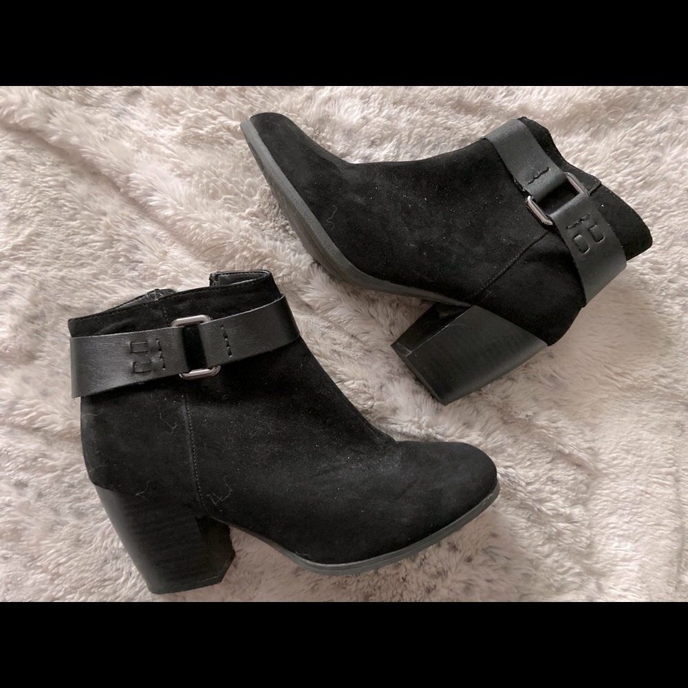 Black booties